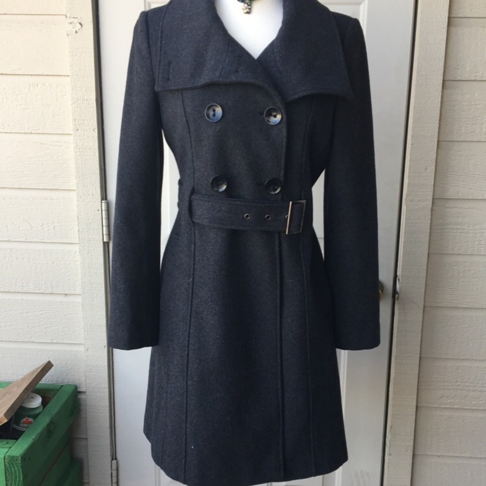 GUESS Medium Wool Peacoat
